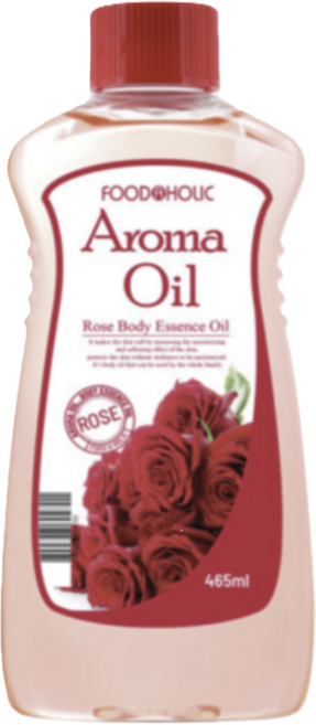푸드어홀릭 아로마 오일 장미, 465ml, 1개