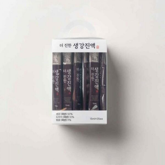 지리산 힐링힐 더진한 생강진액 스틱 15ml X 35 [원산지:국산(경상남도 산청군)]