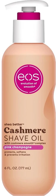 eos 쉐이브 오일 바닐라 캐시미어 미국 직배송 177ml 2개, 핑크 샴페인 177ml 2개 - 쿠팡