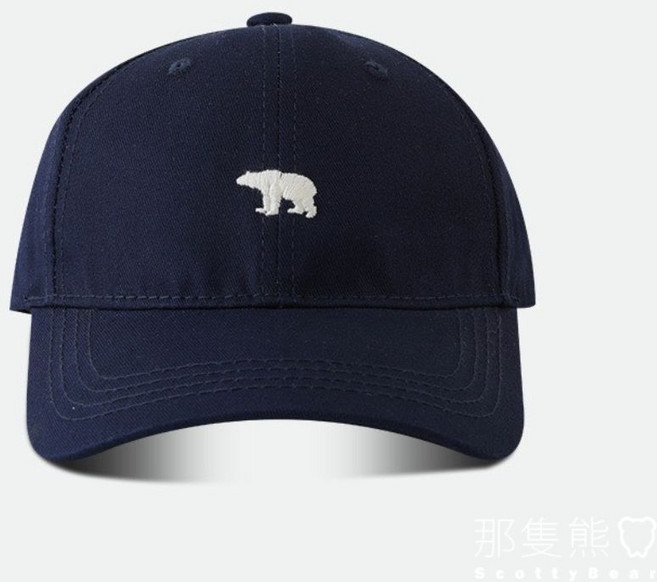 ScottyBear 北極熊 刺繡 軟頂 棒球帽 女帽 老帽 CM503