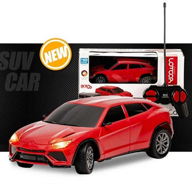 RC카 무선 조종 자동차 장난감 어린이 알씨카 입문용 미니 rc카, 레드, 1개