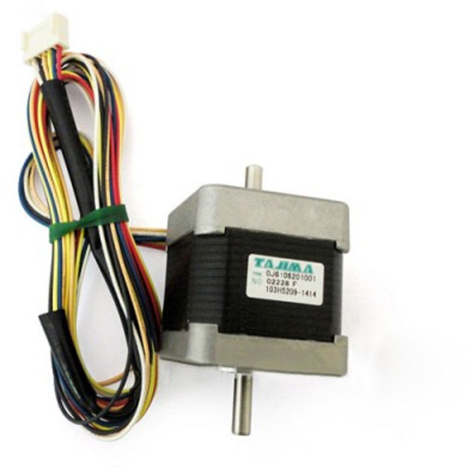 0J6106201001 펄스 모터: 42mm 정사각형: 더블 엔드 타지 마 자수기 예비 부품, 1개