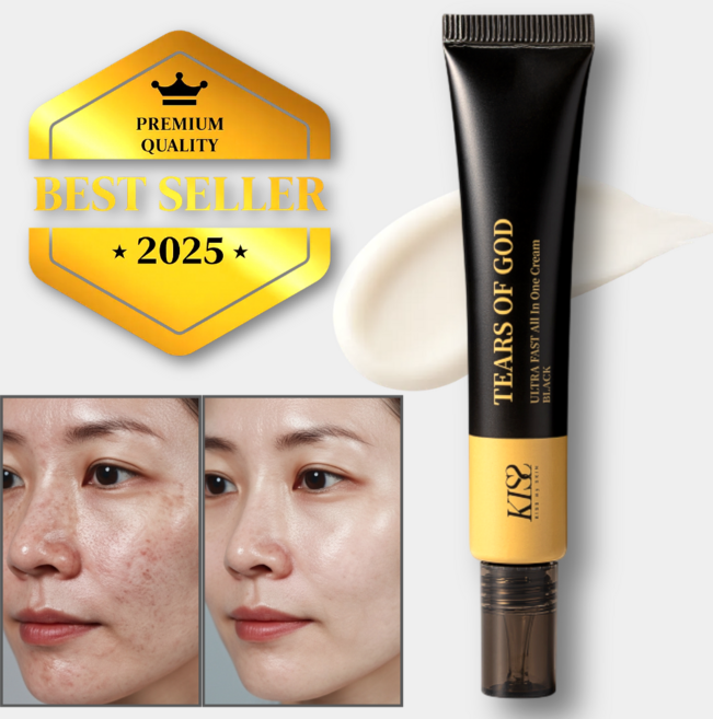 신의눈물블랙 기미 잡티 미백 주름 개선 올인원 크림, 1개, 30ml