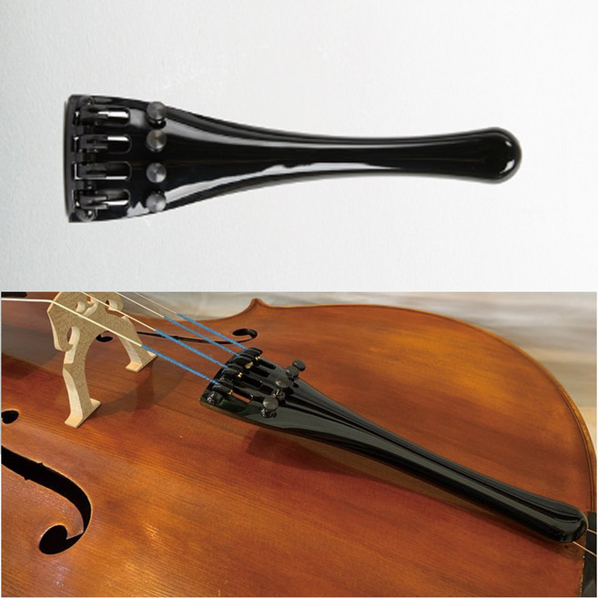 첼로 포지션 테일피스 미세조율기 장착 국내 자체제작, 첼로 포지션 테일피스 1/8, 1개