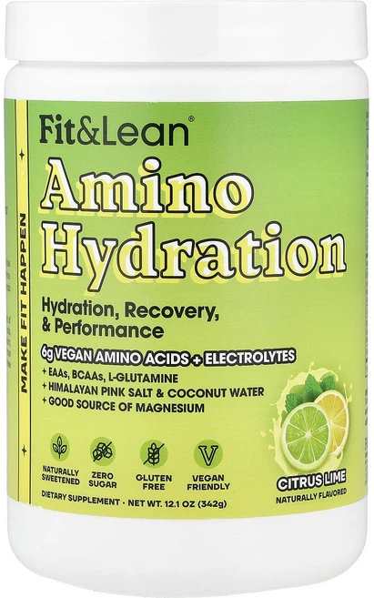 효과가 좋은 Fit & Lean Amino Hydration 시트러스 라임 12.1oc(342g) 최저가격, FitLeanAminoHydration시트러스라임121, 342g, 1개 - 쿠팡