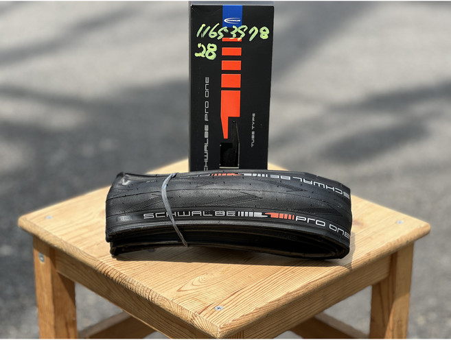 슈발베 프로원 폴딩 튜브타입 클린처 로드 타이어, 1개