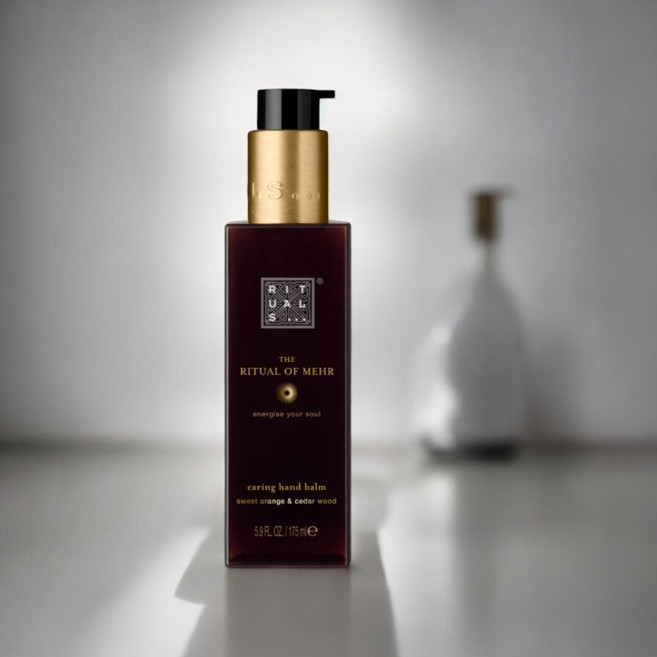 Rituals 리투알스 ‘Ritual of Mehr’ 스윗 오렌지 & 시더우드 핸드밤 175ml, 1병