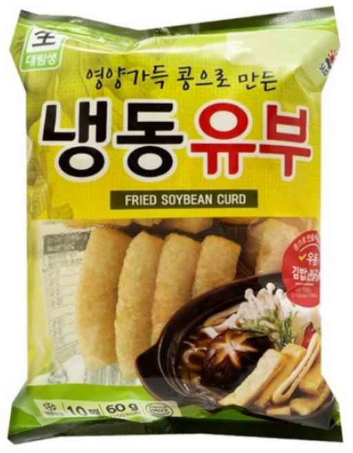 대림 냉동유부 60g, 1개