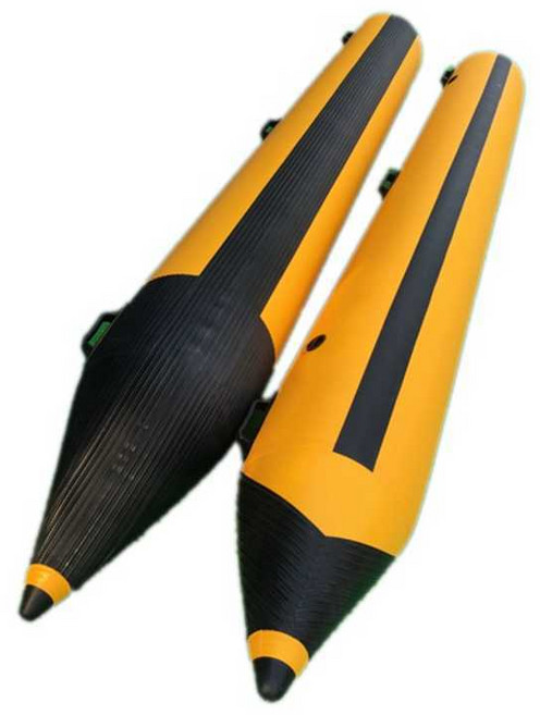 고무 바나나 보트 수상레저 대형 튜브 스포츠 휴양지, 길이 3.5 m 1.2 두께 직경 45CM, 두께1.2 길이3.5m 직경45CM 1 개