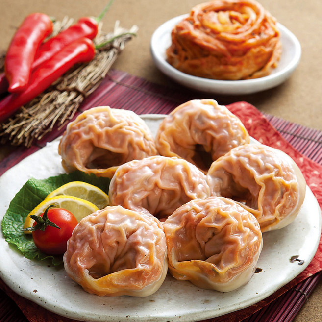 만두이야기 김치 왕만두, 1.05kg, 3개