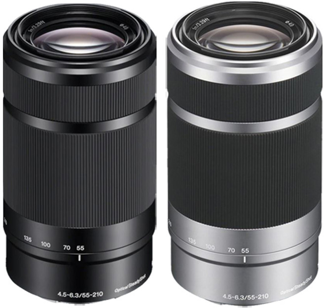 소니 E 55-210mm F4.5-6.3 OSS 바인, 실버