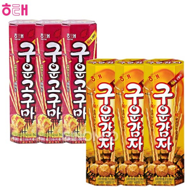 해태 (구운고구마+구운감자), 27g, 1개