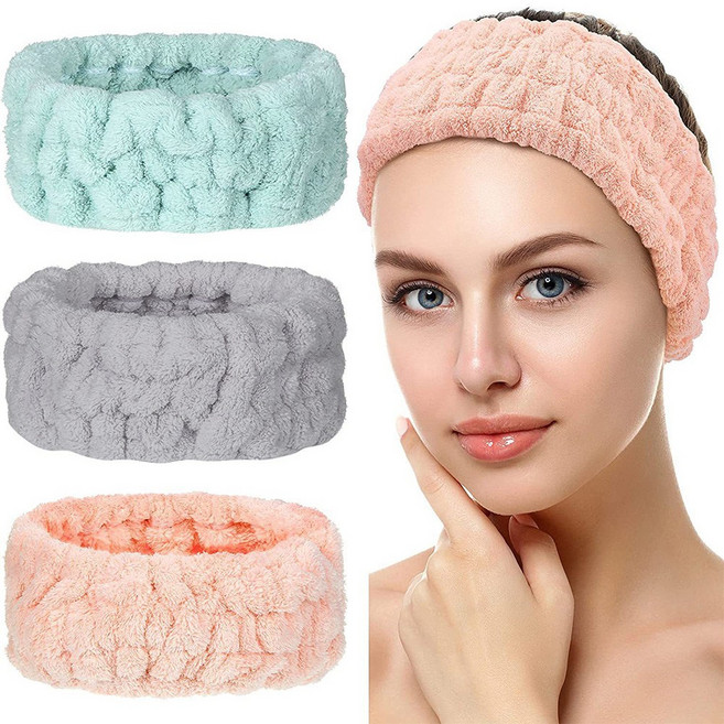 이몰리스 극세사 세안 머리띠 헤어밴드 2P