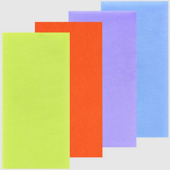 후레쉬 샤워타월 1매, 주황 - 쿠팡