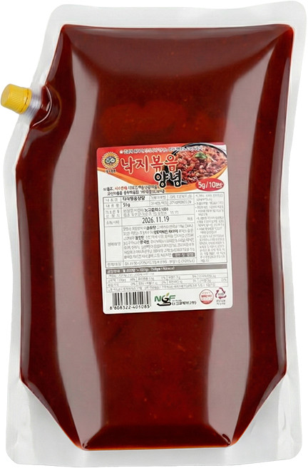 낙지볶음양념 5KG뉴그린푸드(주), 1개, 5kg