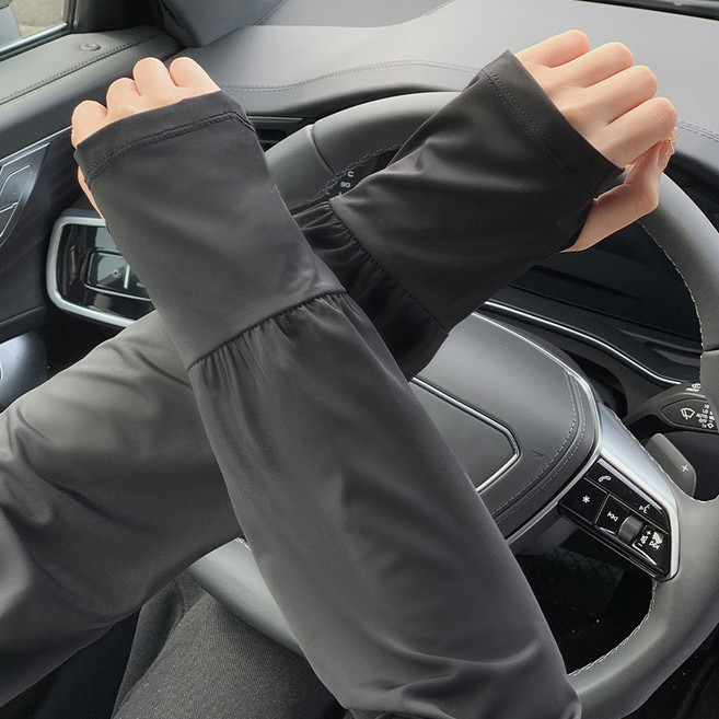 S.J.S 루즈핏 자외선 차단 1+1 손등커버 쿨토시 암슬리브 통기성 아이스 슬리브