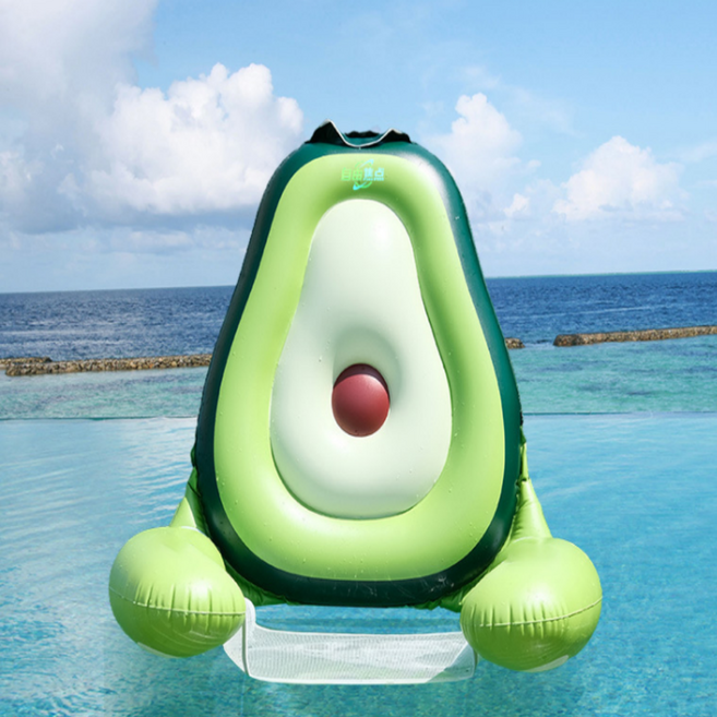 소단 야외 대형 물놀이 풀빌라 워터파크 빠지 예쁜 튜브, 1개, 아보카도