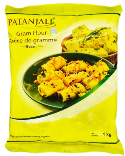 PATANJALI BESAN 파탄잘리 베산 ( 병아리콩가루 ), 1개, 1kg