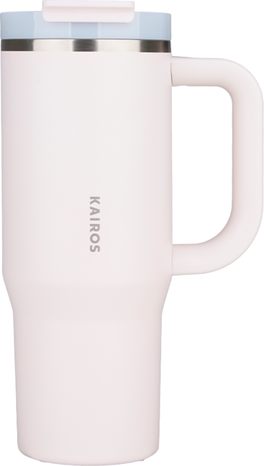 카이로스 데일리핏 플로 텀블러, 1개, 887ml, 로즈