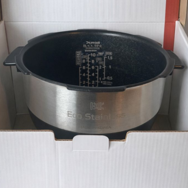 쿠쿠 CRP-FHS1010FD 에코 스테인리스 프리미엄 와이드 앤 플랫 내솥