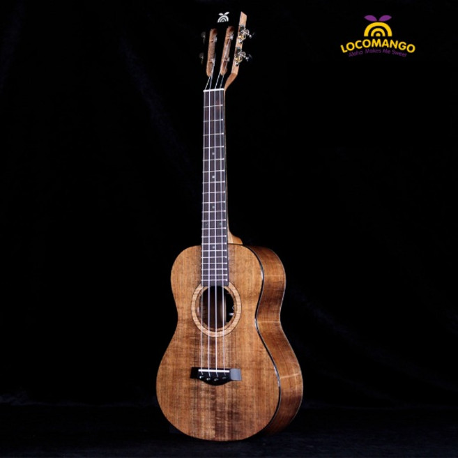 로코망고 테너 우쿨렐레 커스텀SE 블랙우드 올솔리드, 장착O, 가죽하드케이스, 1개