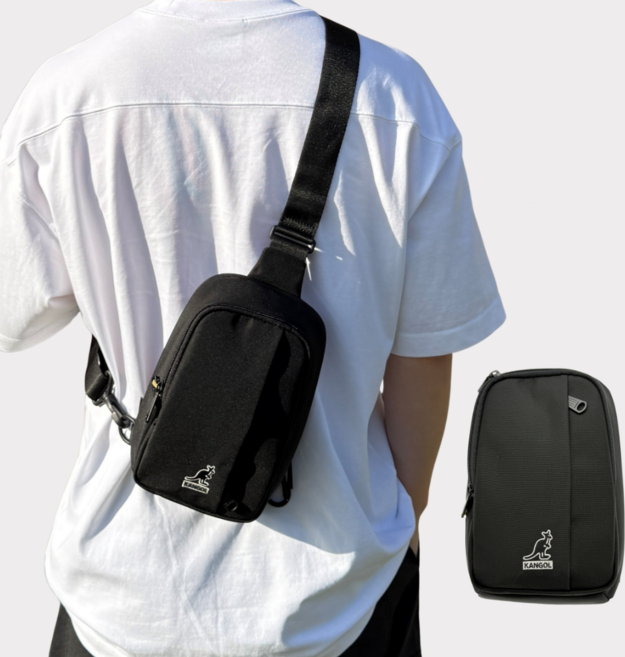 [백화점 매장판] 캉골 슬링백 크로스백 메신저백 미니 가방 보조 가방