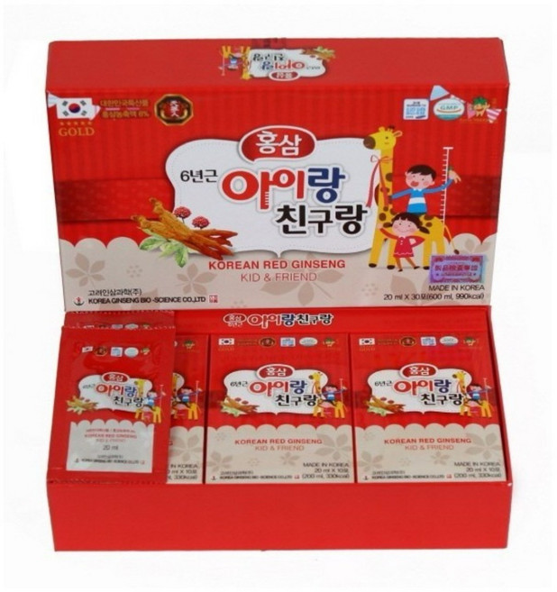 천삼인 아이랑 친구랑 홍삼 30p, 600ml, 1개