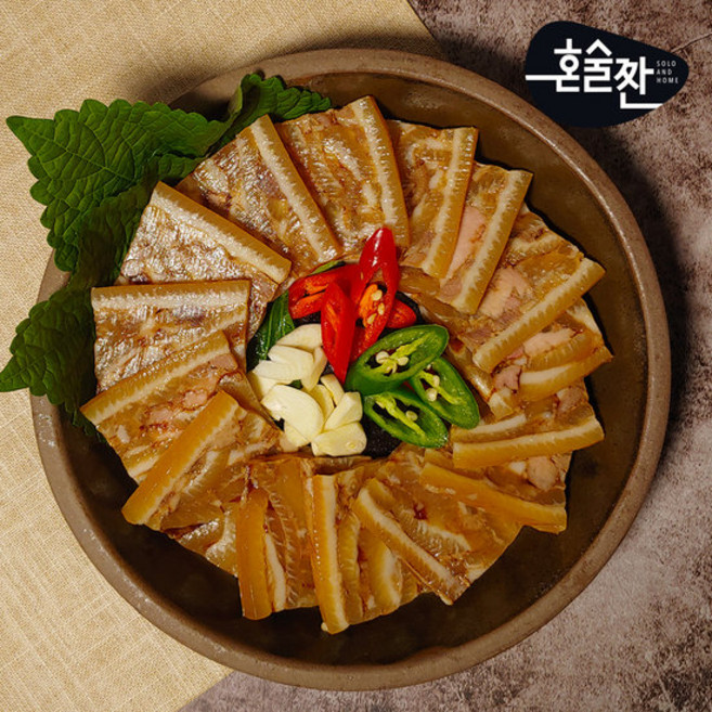 [혼술짠] 제주흑돼지 족발편육 500gx2개, 1개, 1kg