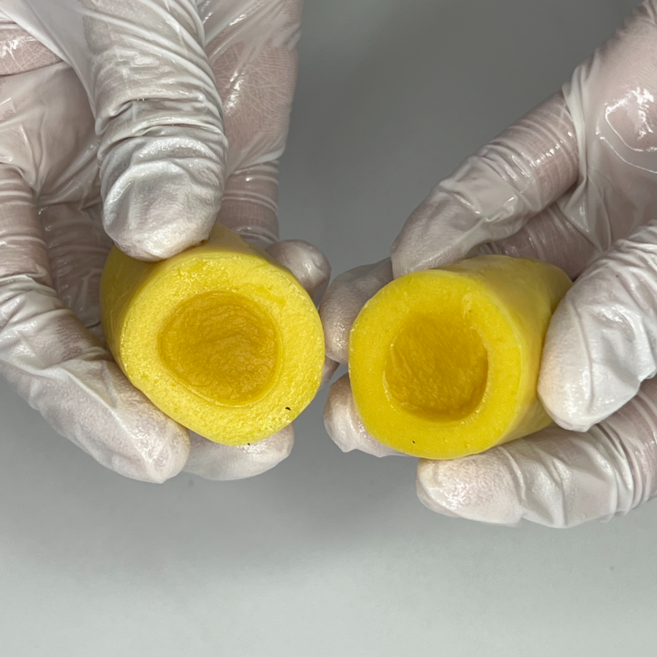 [제로무설탕] 당일생산 말랑쫀득 호박 앙금 가래떡, 1개, 500g