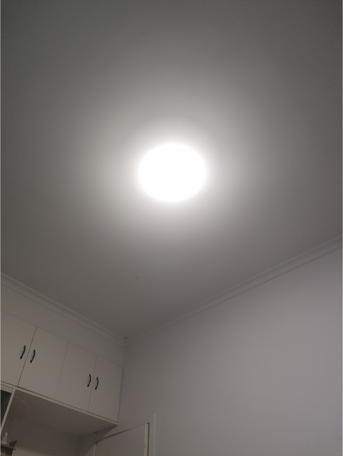 에어벨라 360도 공기순환 전등실링팬 날개없는 천장 LED 무소음 안방 선풍기, 우드 58w