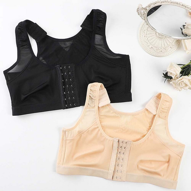 앞후크 스포츠브라 등살커버 보정 벌어진가슴 볼륨 jw2804cq