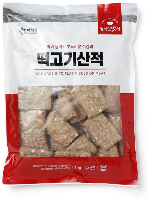 아워홈 떡고기산적, 1kg, 6개