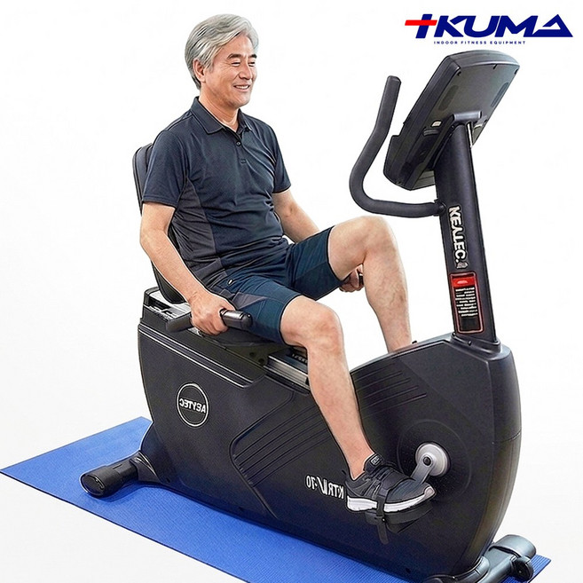 트쿠마 V70R 노인 좌식 실내 자전거 좌식 등받이 사이클 무릎 재활 대만재 키텍자전거, 기사직배송, V70R 2026신형, V70R 2026신형