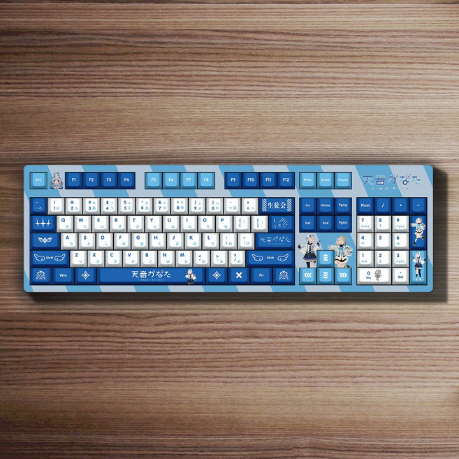 TSA 홀로라이브 4기생 아마네 카나타 유선 기계식 키보드, 적축