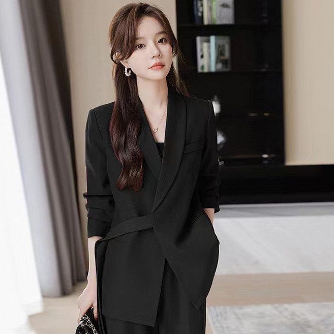 루스리더 여성 가을 직장인 오피스룩 정장 상하 2종세트 E1079