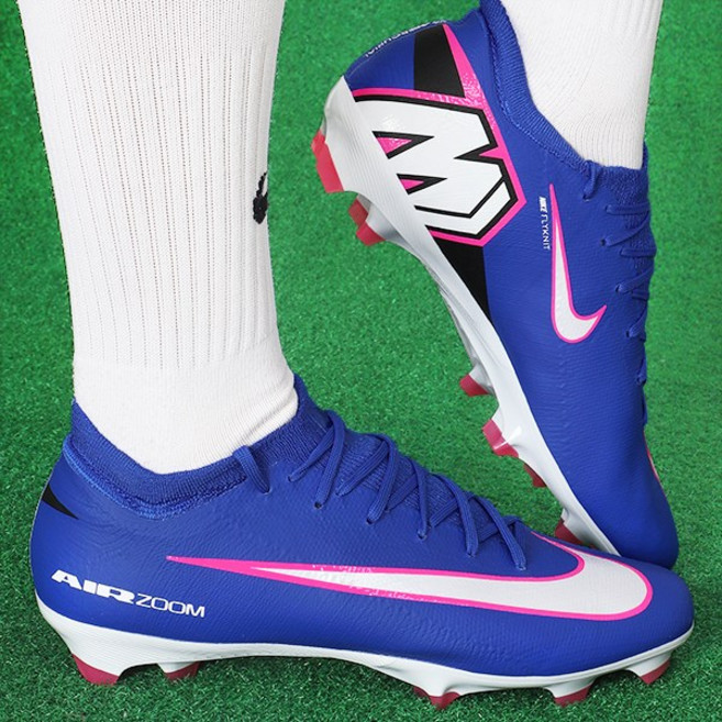 나이키 축구화 ZOOM 머큐리얼 Vapor 16 프로 FG 레이서 블루-화이트-핑크 블라스트