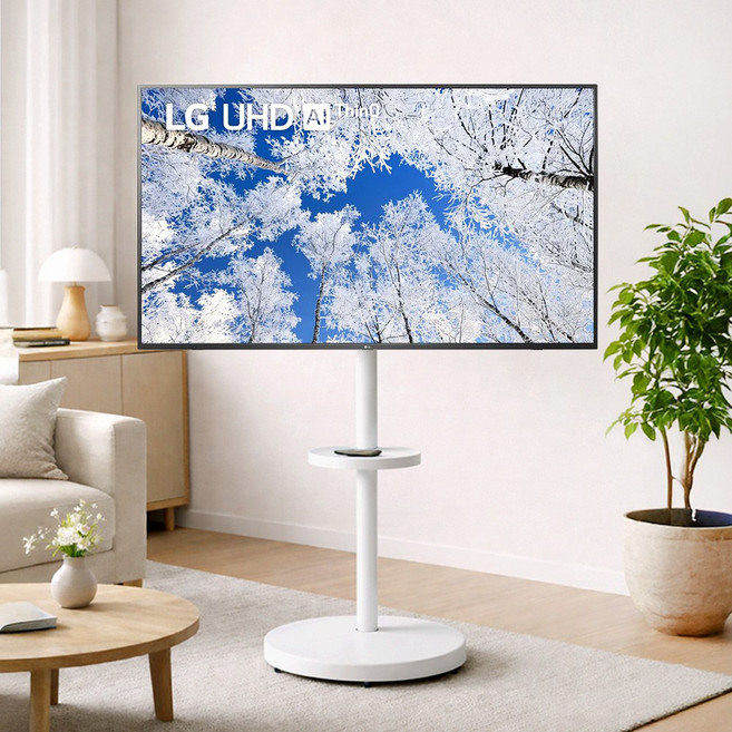 LG전자 4K UHD 울트라 HD TV, 218cm(86인치), 스마트tv, 이동형 스탠드, 방문설치