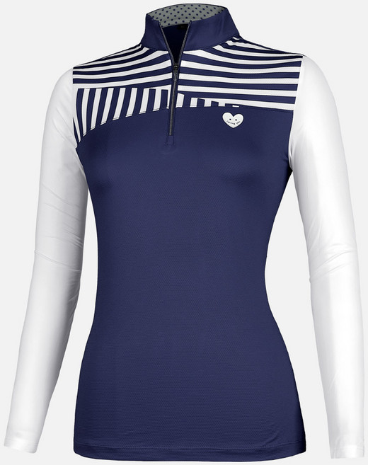 [이지바이] 여성 냉감 집업 티셔츠_베스트 골프 아웃도어 스포츠 반목 집업티