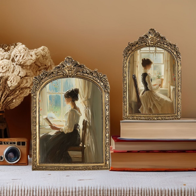 아이가든 빈티지 앤틱 액자 프레임, 1개, B타입