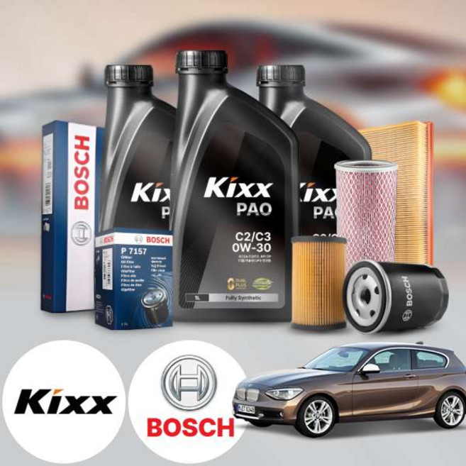 BMW F20 118d (12~19) (N47) 디젤 킥스 파오 C2/C3 0W30 엔진오일세트 VIN