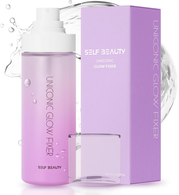 유니콘 광채 메이크업 픽서 미스트 100ml 수분 고정 미세분사, 1개