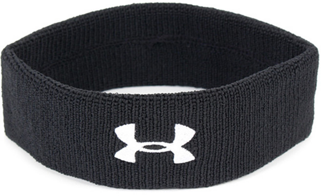 언더아머 퍼포먼스 헤드밴드, 블랙, 1개