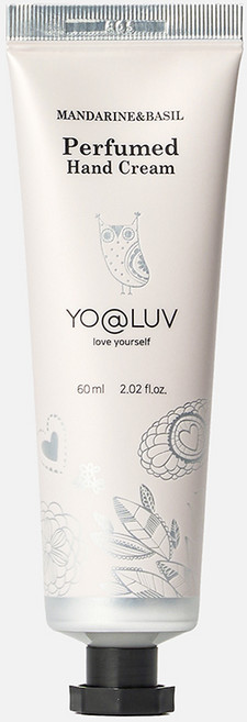 요아럽 퍼퓸드 핸드크림 1P 만다린 바질릭, 1개, 60ml