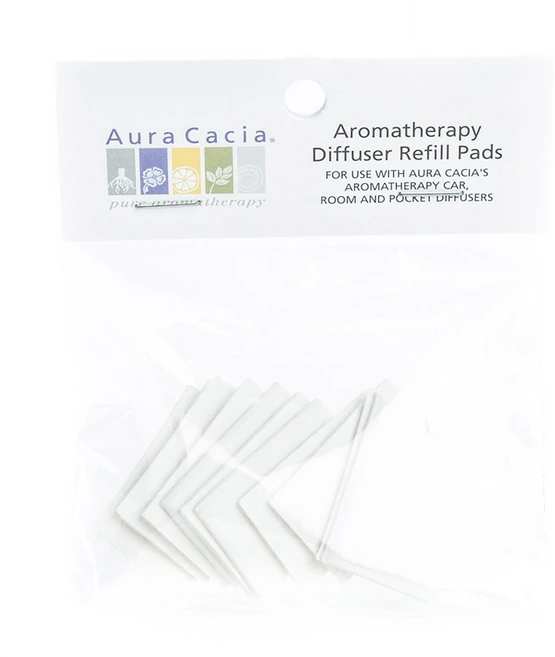 아우라카시아 아로마테라피 디퓨저 리필 패드 10개입, 1개 - 쿠팡