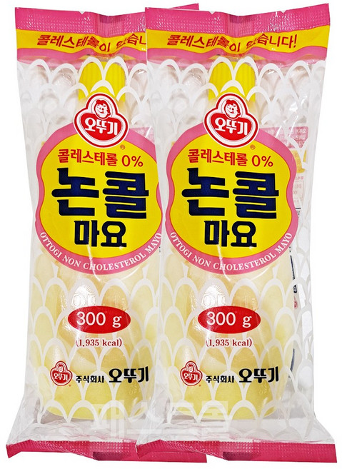 오뚜기 논콜 마요, 300g, 2개