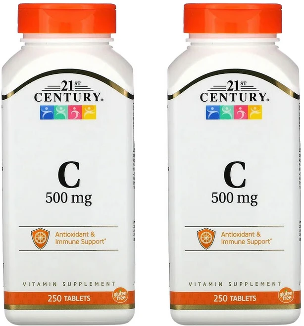 21st Century 21세기 센트리 비타민 C 500mg, 250정, 2개 - 쿠팡