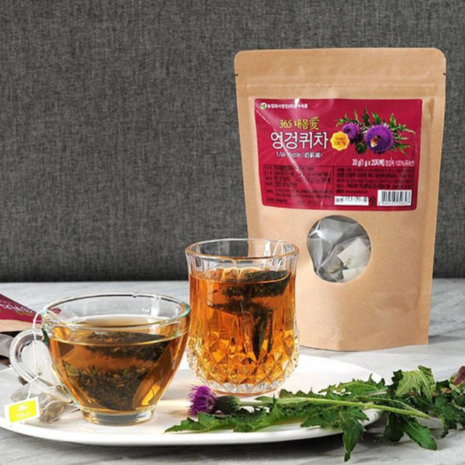 365 내몸애 밀크씨슬 엉겅퀴차 / 착한사회적기업 (주)장수식품, 1g, 20개입, 5개