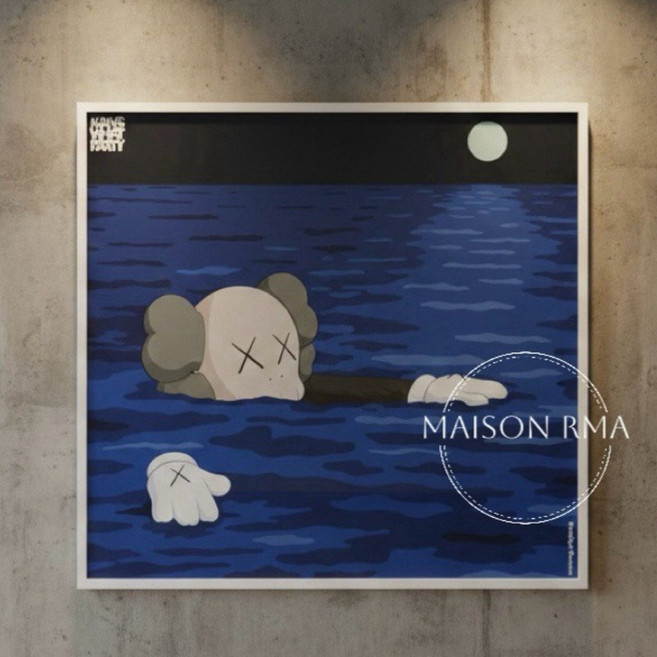 Kaws “Tide” 海洋 Brooklyn Museum 限定 海報 Poster