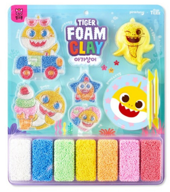 마이리틀타이거 아기상어 폼클레이세트, 1개