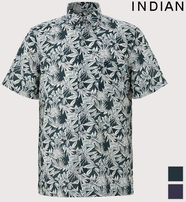 [INDIAN] 알로하 프린트 셔츠_ MITNSXM4301